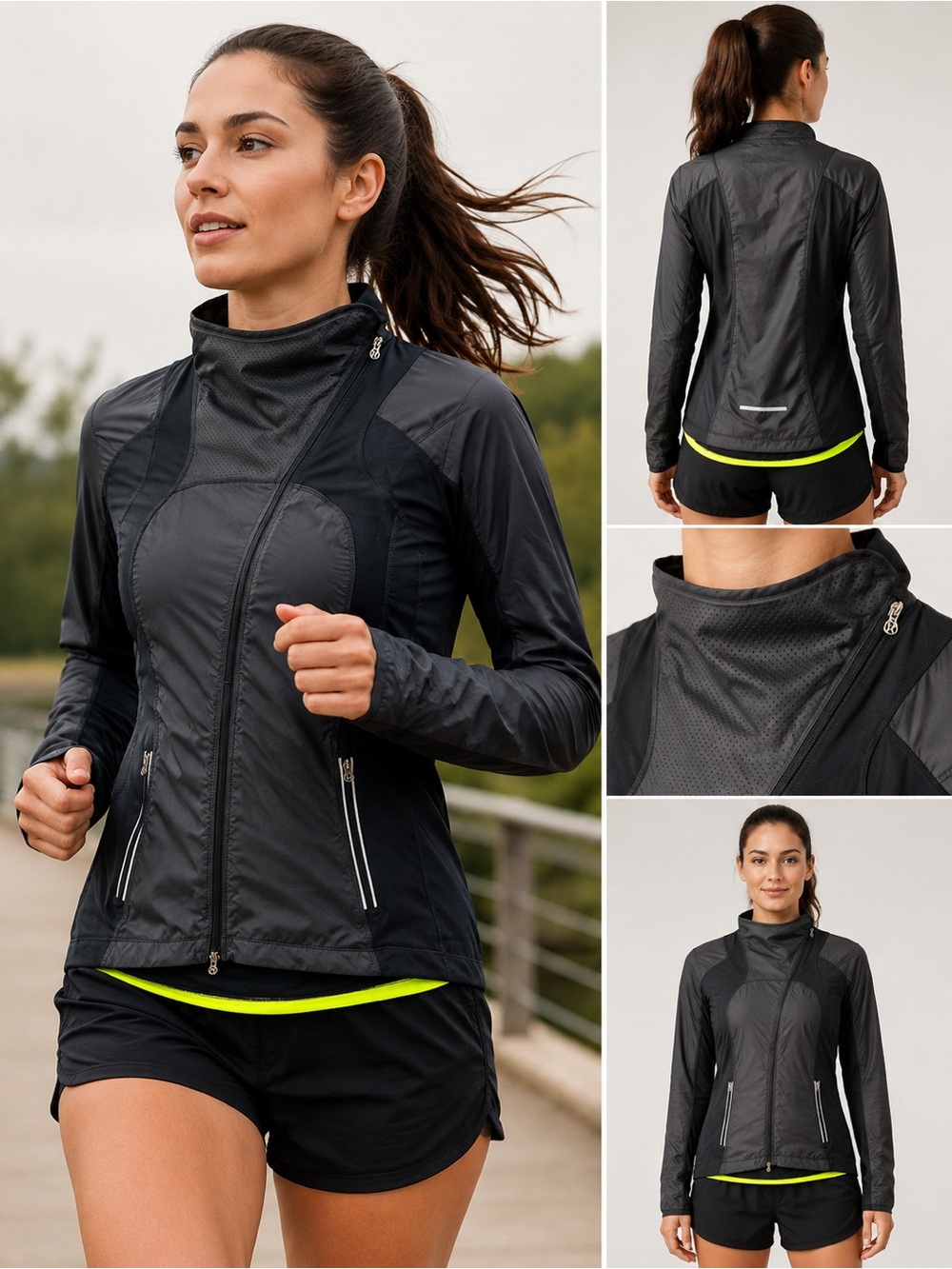 Lululemon Presta Packable Shirket
Black Size 6